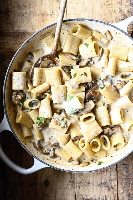 Mushroom Alfredo